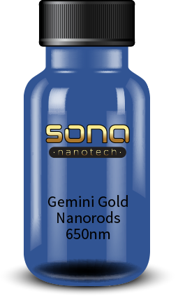 Gemini Gold Nanorods 650nm